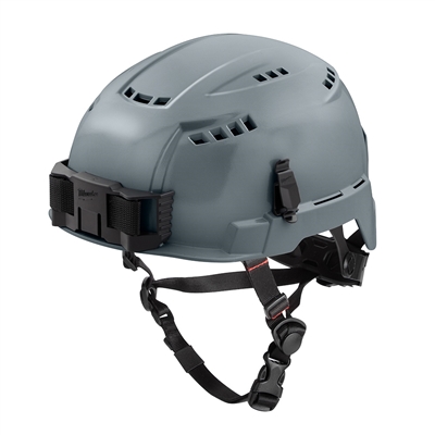 Milwaukee Type 2 Class C Vented Front Brim Helmet Gray #48-73-1334