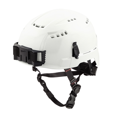 Milwaukee Type 2 Class C Vented No Brim Helmet White #48-73-1300