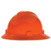 Full Brim V-Gard Hat- ORANGE HI-VIZ