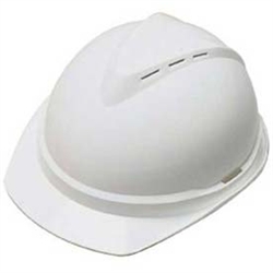 Vented V-Gard Cap- WHITE