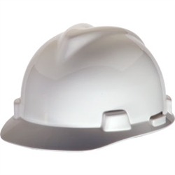 Baseball Style V-Gard Cap- WHITE