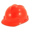 Baseball Style V-Gard Cap- HI-VIZ ORANGE