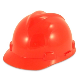 Baseball Style V-Gard Cap- HI-VIZ ORANGE