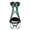 MSA V-FORM 3-D Ring Full Body Harness With Pads & Belts- Small #10197363