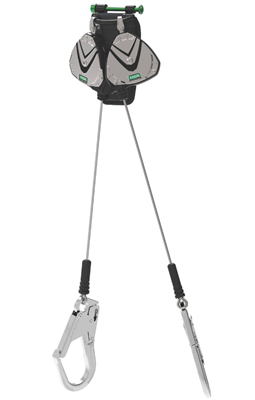 MSA Twin Leg PFL Leading Edge *Class 2* - 8' Cable w/ Rebar Hooks #63162-00A