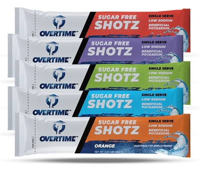 OVERTIME Powder Electrolyte Mix  for Bottled Water  (400/case)
