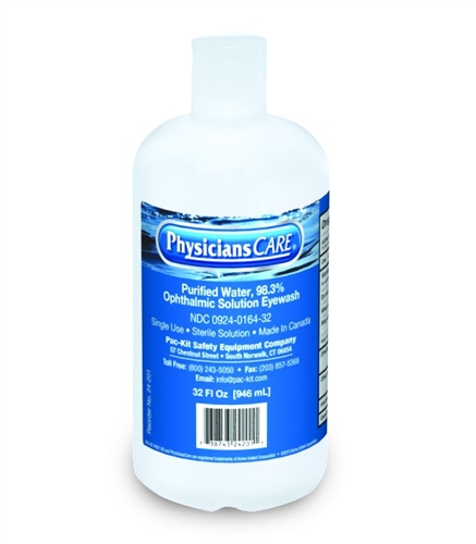 Eyewash, Refill - 32oz.