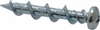 3/16" x 1-1/4" Wall-Dog (Pan Chrome)