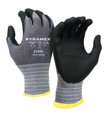 Pyramex Dipped Flex Gloves- Medium #GL601-MD