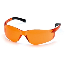 ZTEK Safety Glasses- ORANGE - Pyramex