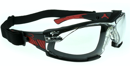 Radians Obliterator Safety Goggles - Clear Fog-Free IQ #OBL1-13