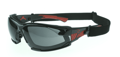 Radians Obliterator Safety Goggles - Smoke Fog-Free IQ #OBL1-23