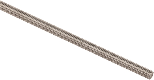 Rod, Threaded 1" x 6ft Zinc