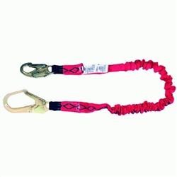 MSA 6' Expandable Lanyard w/ Big Hook