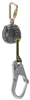 MSA Latchway Mini PFL Lanyard - 9' Web (LG Hook)