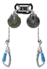 MSA Latchway Mini PFL Lanyard - 6' Twin