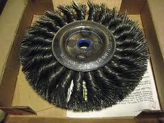 Bench Wheel - 6" Knotted