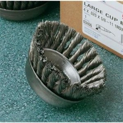 Cup Brush - 4" Carbon Knot