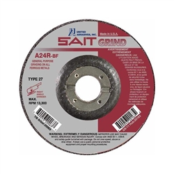 Grinding Wheel - 4-1/2" Metal (Type 27)