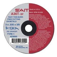 Cutting Wheel - 3" Metal (Thin Type 1)