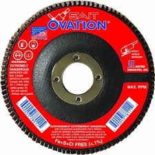 Flap Disc - 4-1/2" Ovation 60 Grit