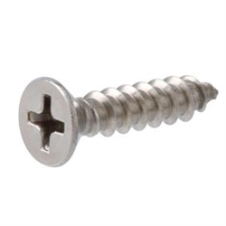 Flat Head SMS Screws- #10 x 1"