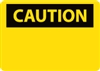 Caution Sign- Blank