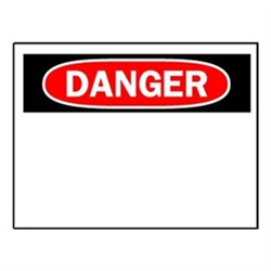 Danger Sign- Blank