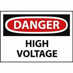 Danger Sign- High Voltage