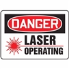 Danger Sign- Laser Operating