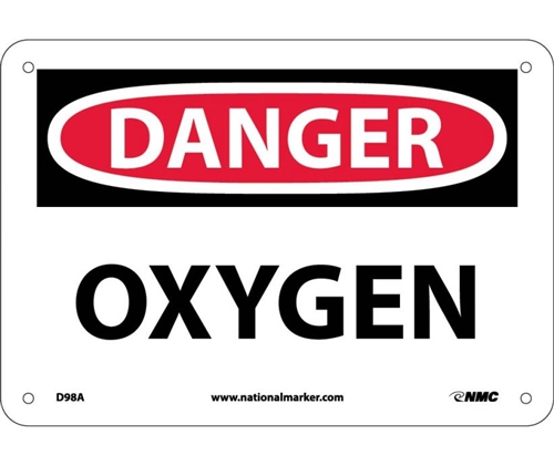 Danger Sign- Oxygen
