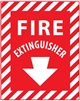 Fire Extinguisher Sign- Adhesive