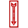 Fire Extinguisher Arrow Sign- Plastic