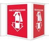 Fire Extinguisher- Angle Wall Sign