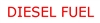 Diesel Fuel Vinyl Label