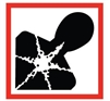Health Hazard Label (25/PKG)