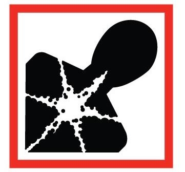 Health Hazard Label (25/PKG)