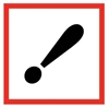 Harmful Irritant Label (25/PKG)
