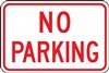 No Parking Sign