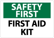 Sign- First Aid Kit