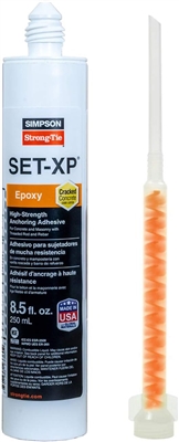 Simpson Strong-tie 8.5oz Anchoring Epoxy #SET-XP10