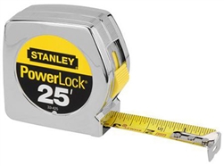 25' Power Lock Measuring Tape