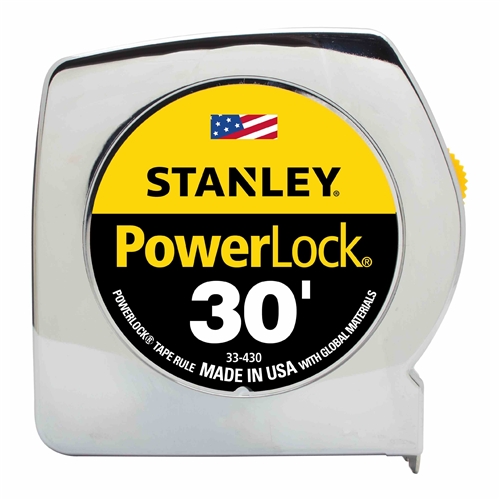 30' Power Lock Measuring Tape