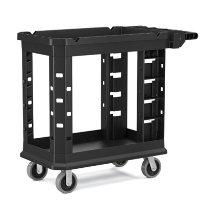 Suncast Utility 2-Shelf Cart - Poly 41"L x 19.5" W - Small