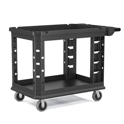 Suncast Utility 2-Shelf Cart - Poly 48"L x 26.5"W - Large