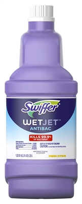 Swiffer Wet Jet Antibacterial Cleaner Refill Bottle