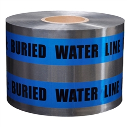 Detectable Tape- Blue "Water"