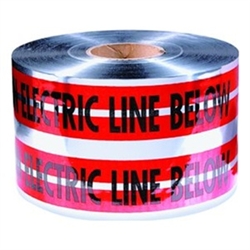 Detectable Tape- Red "Electric"