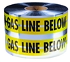 Detectable Tape- Yellow "Gas"