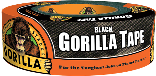 Black Gorilla Tape (2" x 35 yrds)